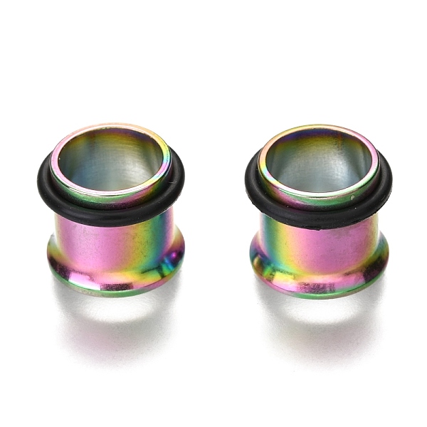 PandaHall 316 Surgical Stainless Steel Screw Ear Gauges Flesh Tunnels Plugs, Rainbow Color, 1/2 inch(12mm) 316 Surgical Stainless Steel
PandaHall 316 Surgical Stainless Steel Screw Ear Gauges Flesh Tunnels Plugs, Rainbow Color, 1/2 inch(12mm) 316 Surgical Stainless Steel
