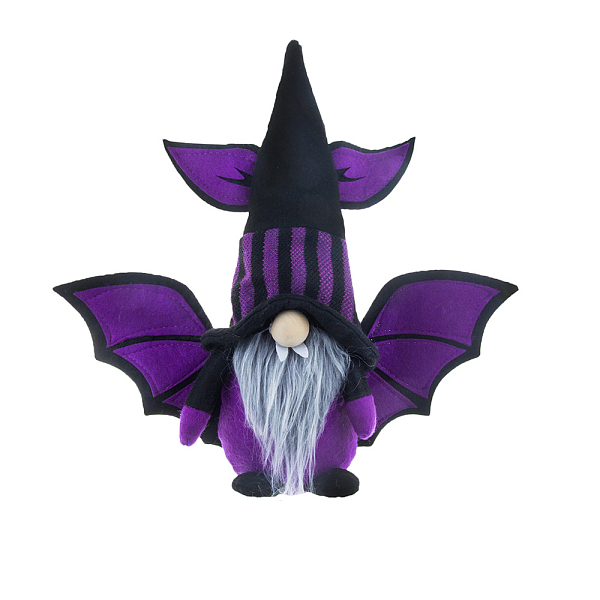 PandaHall Gnome with Bat Wing Cloth Display Decorations, for Halloween Ornaments, Dark Orchid, 80x320x300mm Cloth Gnome
PandaHall Gnome with Bat Wing Cloth Display Decorations, for Halloween Ornaments, Dark Orchid, 80x320x300mm Cloth Gnome