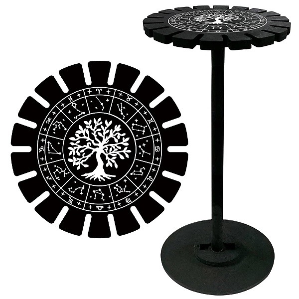PandaHall CRASPIRE Tree of Life Pendulum Crystal Display Shelf Holder Stand Constellation Black Wooden Dowsing Divination Metaphysical Magic...
PandaHall CRASPIRE Tree of Life Pendulum Crystal Display Shelf Holder Stand Constellation Black Wooden Dowsing Divination Metaphysical Magic...