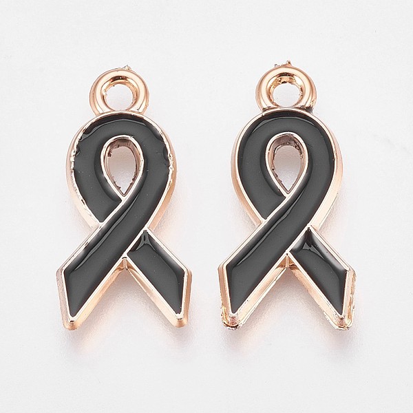 PandaHall Golden Plated Enamel Pendants, with ABS Plastic Findings, Ribbon, Black, 20.5x10x2mm, Hole: 2mm ABS Plastic Others Black
PandaHall Golden Plated Enamel Pendants, with ABS Plastic Findings, Ribbon, Black, 20.5x10x2mm, Hole: 2mm ABS Plastic Others Black