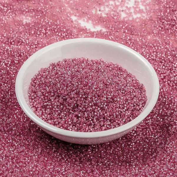 PandaHall MIYUKI Round Rocailles Beads, Japanese Seed Beads, 15/0, (RR556) Dyed Rose Silverlined Alabaster, 1.5mm, Hole: 0.7mm, about..., Purple
PandaHall MIYUKI Round Rocailles Beads, Japanese Seed Beads, 15/0, (RR556) Dyed Rose Silverlined Alabaster, 1.5mm, Hole: 0.7mm, about..., Purple