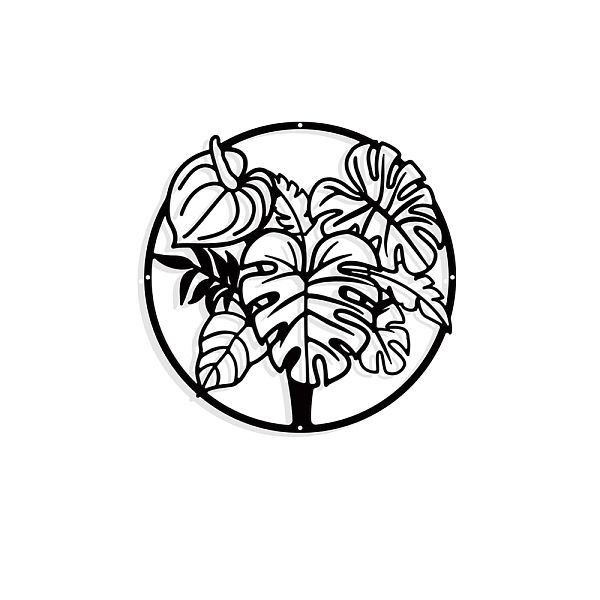 PandaHall Iron Wall Art Decorations, for Front Porch, Living Room, Kitchen, Matte Style, Leaf Pattern, 210x1mm Iron Leaf
PandaHall Iron Wall Art Decorations, for Front Porch, Living Room, Kitchen, Matte Style, Leaf Pattern, 210x1mm Iron Leaf