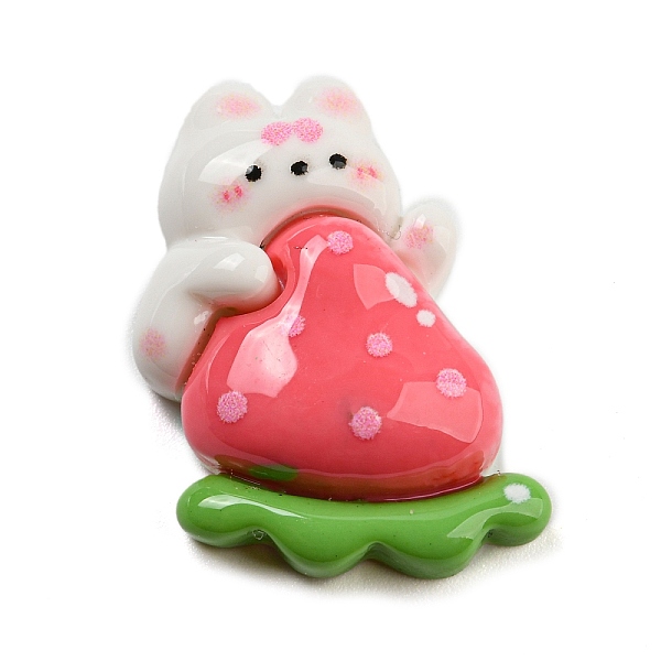 PandaHall Opaque Resin Cabochons, Rabbit with Strawberry, Salmon, 19x27x7.5mm Resin Rabbit Red
PandaHall Opaque Resin Cabochons, Rabbit with Strawberry, Salmon, 19x27x7.5mm Resin Rabbit Red