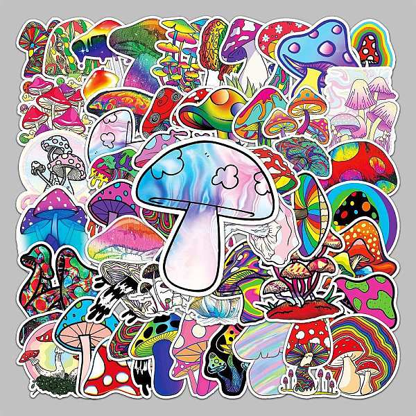 PandaHall 50Pcs Rainbow Color PVC Waterproof Cartoon Stickers, Self-adhesive Plant Decals, for Suitcase, Skateboard, Refrigerator, Helmet...
PandaHall 50Pcs Rainbow Color PVC Waterproof Cartoon Stickers, Self-adhesive Plant Decals, for Suitcase, Skateboard, Refrigerator, Helmet...