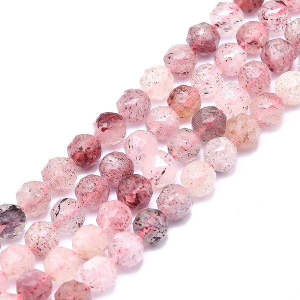 PandaHall Natural Strawberry Quartz Beads Strands, Faceted, Round, 8mm, Hole: 1.2mm, about 46~48pcs/strand, 15.59 inch(39.6cm) Strawberry...
PandaHall Natural Strawberry Quartz Beads Strands, Faceted, Round, 8mm, Hole: 1.2mm, about 46~48pcs/strand, 15.59 inch(39.6cm) Strawberry...