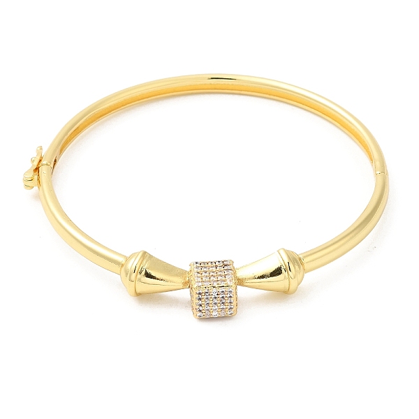 PandaHall Brass Cube Hinged Bangle with Cubic Zirconia for Women, Real 16K Gold Plated, Inner Diameter: 2-3/8 inch(6cm) Brass Clear
PandaHall Brass Cube Hinged Bangle with Cubic Zirconia for Women, Real 16K Gold Plated, Inner Diameter: 2-3/8 inch(6cm) Brass Clear
