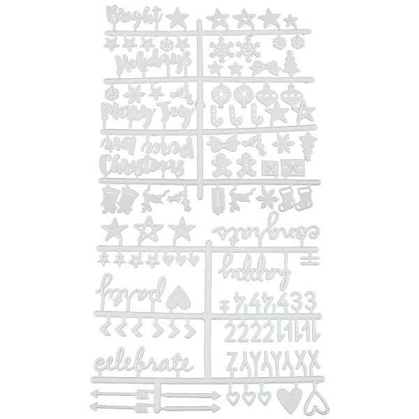 PandaHall GORGECRAFT 127Pcs 2 styles Felt Message Board Accessories Boards Plastic Letters Word Sign Changeable Characters Set Numbers..., White
PandaHall GORGECRAFT 127Pcs 2 styles Felt Message Board Accessories Boards Plastic Letters Word Sign Changeable Characters Set Numbers..., White