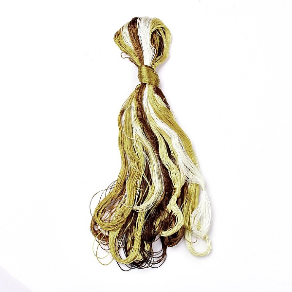 PandaHall Real Silk Embroidery Threads, Friendship Bracelets String, 8 Colors, Gradient color, Dark Khaki, 1mm, 20m/bundle, 8 bundles/set...
PandaHall Real Silk Embroidery Threads, Friendship Bracelets String, 8 Colors, Gradient color, Dark Khaki, 1mm, 20m/bundle, 8 bundles/set...