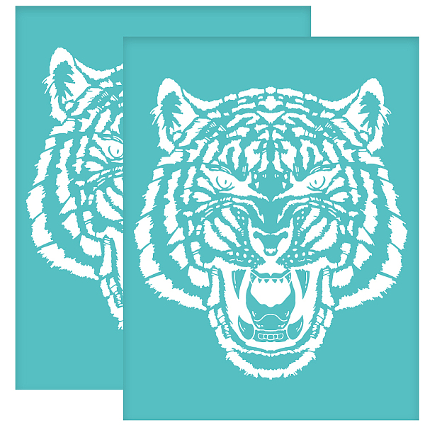 PandaHall Self-Adhesive Silk Screen Printing Stencil, for Painting on Wood, DIY Decoration T-Shirt Fabric, Turquoise, Tiger Pattern...
PandaHall Self-Adhesive Silk Screen Printing Stencil, for Painting on Wood, DIY Decoration T-Shirt Fabric, Turquoise, Tiger Pattern...