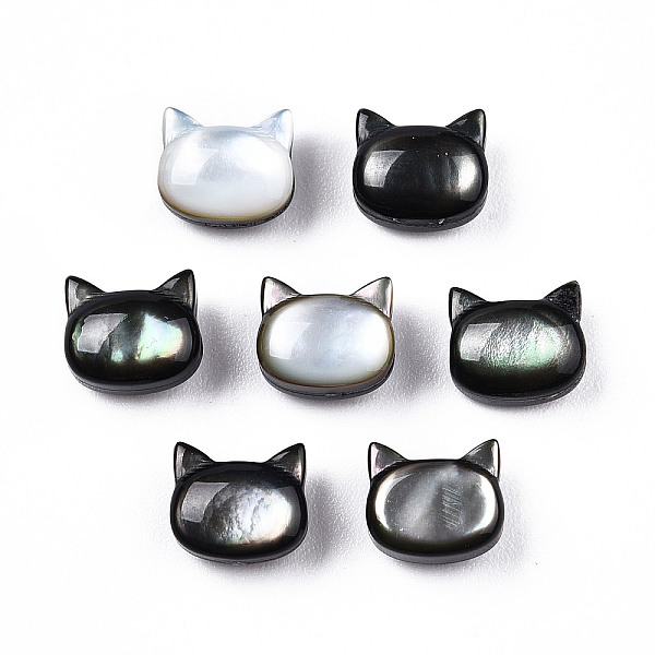 PandaHall Natural Black Lip Shell Beads, Cat Head, 6x7x4mm, Hole: 0.9mm Black Lip Shell Cat Shape
PandaHall Natural Black Lip Shell Beads, Cat Head, 6x7x4mm, Hole: 0.9mm Black Lip Shell Cat Shape