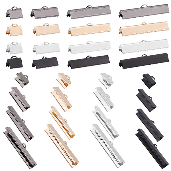 PandaHall PH 32pcs Brass Ribbon Crimp Ends 4 Sizes Belt Buckle End Tip 4 Colors Crimp End Fasteners Clasp Pinch Crimp Clamp End for Clothes...
PandaHall PH 32pcs Brass Ribbon Crimp Ends 4 Sizes Belt Buckle End Tip 4 Colors Crimp End Fasteners Clasp Pinch Crimp Clamp End for Clothes...