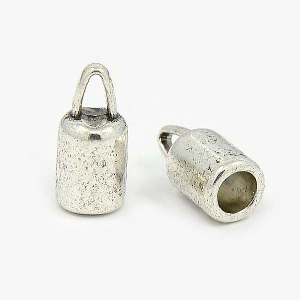 PandaHall Tibetan Style Alloy Cord Ends, Lead Free and Cadmium Free, Column, Antique Silver, 14x6.5mm, Hole: 4mm, Inner Diameter: 4~5mm...
PandaHall Tibetan Style Alloy Cord Ends, Lead Free and Cadmium Free, Column, Antique Silver, 14x6.5mm, Hole: 4mm, Inner Diameter: 4~5mm...