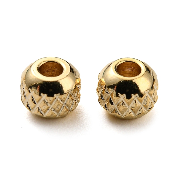 PandaHall 201 Stainless Steel Beads, Round, Golden, 4x3.5mm, Hole: 1.5mm 201 Stainless Steel Round
PandaHall 201 Stainless Steel Beads, Round, Golden, 4x3.5mm, Hole: 1.5mm 201 Stainless Steel Round