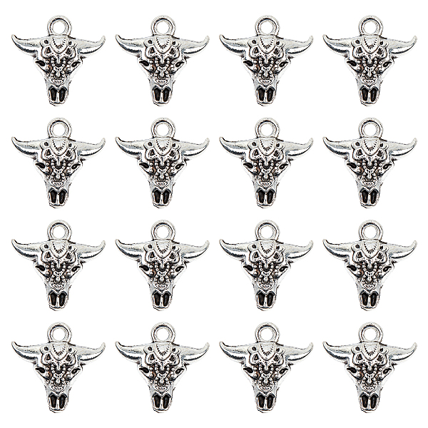 PandaHall SUNNYCLUE 1 Box 50Pcs Cow Charms Tibetan Style Bull Charms Ox Charm Western Cattle Head Charm Animal Head Antique Silver Cowboy...
PandaHall SUNNYCLUE 1 Box 50Pcs Cow Charms Tibetan Style Bull Charms Ox Charm Western Cattle Head Charm Animal Head Antique Silver Cowboy...