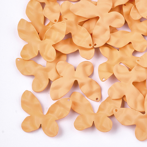PandaHall Spray Painted Iron Pendants, Butterfly, Sandy Brown, 20.5x25x3mm, Hole: 1mm Iron Butterfly Brown
PandaHall Spray Painted Iron Pendants, Butterfly, Sandy Brown, 20.5x25x3mm, Hole: 1mm Iron Butterfly Brown