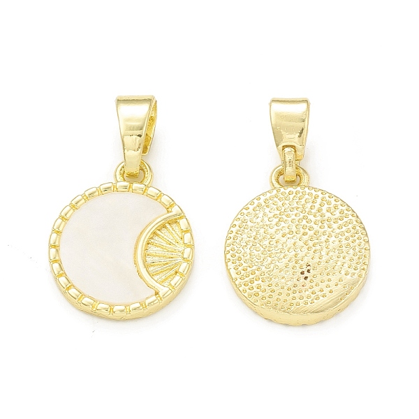 PandaHall Plastic Pendants, with Rack Plating Brass Findings, Cadmium Free & Lead Free, Long-Lasting Plated, Flat Round with Moon Charm..., White
PandaHall Plastic Pendants, with Rack Plating Brass Findings, Cadmium Free & Lead Free, Long-Lasting Plated, Flat Round with Moon Charm..., White