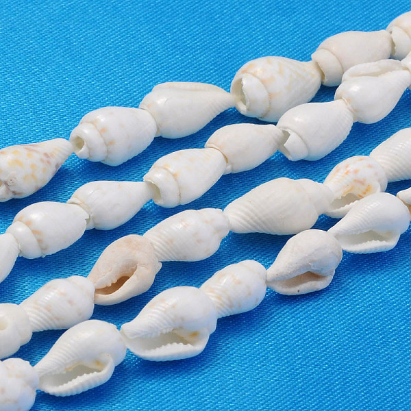 PandaHall Natural Trumpet Shell Beads Strands, White, 6~13x4~8.5mm, Hole: 0.5~1mm, about 115~160pcs/strand, 37.01~50 inch Spiral Shell Shell...
PandaHall Natural Trumpet Shell Beads Strands, White, 6~13x4~8.5mm, Hole: 0.5~1mm, about 115~160pcs/strand, 37.01~50 inch Spiral Shell Shell...