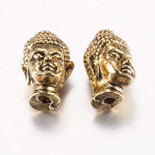 PandaHall Tibetan Style Alloy Beads, Buddha Head, Antique Golden, 13x9x8.5mm, Hole: 1.5mm Alloy Others
PandaHall Tibetan Style Alloy Beads, Buddha Head, Antique Golden, 13x9x8.5mm, Hole: 1.5mm Alloy Others
