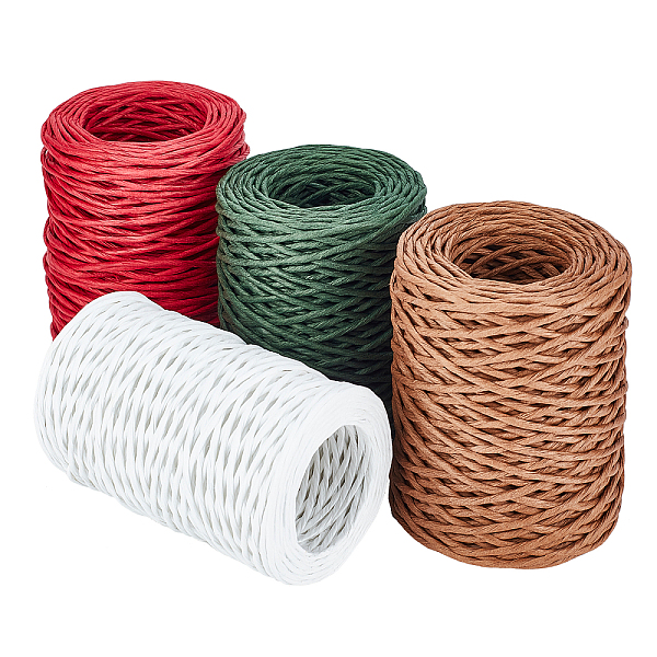 PandaHall Handmade Iron Wire Paper Rattan & Iron Wire Paper Cords String, Woven Paper Rattan, Mixed Color, 2mm, 50m/roll, 4rolls/set Paper..., Multicolor
PandaHall Handmade Iron Wire Paper Rattan & Iron Wire Paper Cords String, Woven Paper Rattan, Mixed Color, 2mm, 50m/roll, 4rolls/set Paper..., Multicolor