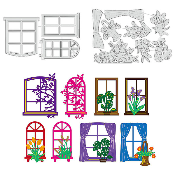 PandaHall Carbon Steel Cutting Dies Stencils, for DIY Scrapbooking, Photo Album, Decorative Embossing Paper Card, Stainless Steel Color...
PandaHall Carbon Steel Cutting Dies Stencils, for DIY Scrapbooking, Photo Album, Decorative Embossing Paper Card, Stainless Steel Color...