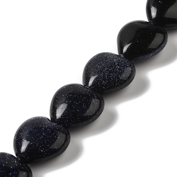PandaHall Synthetic Blue Goldstone Beads Strands, Heart, 15x16x7.5mm, Hole: 1mm, about 12pcs/strand, 6.97''~7.09''(17.7~18cm) Blue Goldstone...
PandaHall Synthetic Blue Goldstone Beads Strands, Heart, 15x16x7.5mm, Hole: 1mm, about 12pcs/strand, 6.97''~7.09''(17.7~18cm) Blue Goldstone...