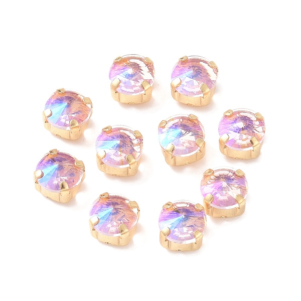 PandaHall Moonlight Effect Flat Round Sew on Rhinestone, Multi-strand Links, with Golden Tone Brass Prong Settings, Garments Accessories..., Pink
PandaHall Moonlight Effect Flat Round Sew on Rhinestone, Multi-strand Links, with Golden Tone Brass Prong Settings, Garments Accessories..., Pink