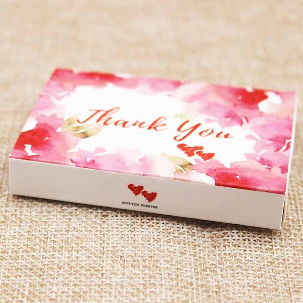 PandaHall Kraft Paper Boxes and Necklace Jewelry Display Cards, Packaging Boxes, with Word Thank You and Heart Pattern, White, Folded Box...
PandaHall Kraft Paper Boxes and Necklace Jewelry Display Cards, Packaging Boxes, with Word Thank You and Heart Pattern, White, Folded Box...