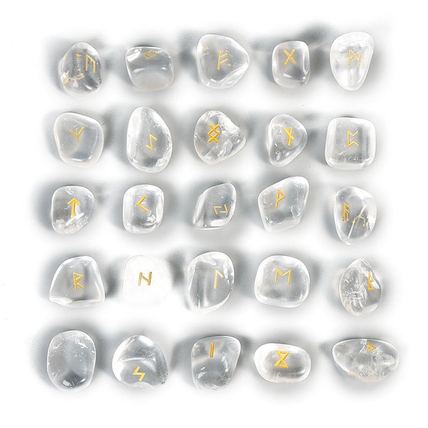 PandaHall Natural Quartz Crystal Rune Stones, Tumbled Stone, for Chakras Balancing, Crystal Therapy, Meditation Divination, Nuggets, 15~20mm...
PandaHall Natural Quartz Crystal Rune Stones, Tumbled Stone, for Chakras Balancing, Crystal Therapy, Meditation Divination, Nuggets, 15~20mm...