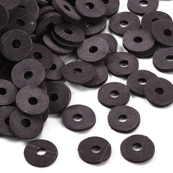 PandaHall Handmade Polymer Clay Beads, for DIY Jewelry Crafts Supplies, Disc/Flat Round, Heishi Beads, Coconut Brown, 8x1mm, Hole: 2mm..., Gray
PandaHall Handmade Polymer Clay Beads, for DIY Jewelry Crafts Supplies, Disc/Flat Round, Heishi Beads, Coconut Brown, 8x1mm, Hole: 2mm..., Gray