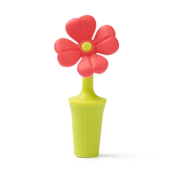 PandaHall Silicone Wine Bottle Stoppers, Flower, Red, 89x40x24mm, Hole: 7.5mm Silicone Flower Red
PandaHall Silicone Wine Bottle Stoppers, Flower, Red, 89x40x24mm, Hole: 7.5mm Silicone Flower Red