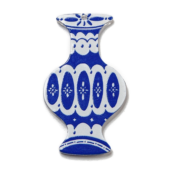PandaHall Printed Aerylic Pendants, Blue and white Porcelain, Royal Blue, 49.5x28x2.2mm, Hole: 2mm Acrylic Others
PandaHall Printed Aerylic Pendants, Blue and white Porcelain, Royal Blue, 49.5x28x2.2mm, Hole: 2mm Acrylic Others