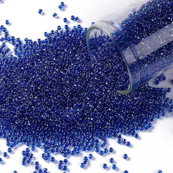 PandaHall TOHO Round Seed Beads, Japanese Seed Beads, (189) Inside Color Luster Crystal/Caribean Blue, 15/0, 1.5mm, Hole: 0.7mm, about...
PandaHall TOHO Round Seed Beads, Japanese Seed Beads, (189) Inside Color Luster Crystal/Caribean Blue, 15/0, 1.5mm, Hole: 0.7mm, about...