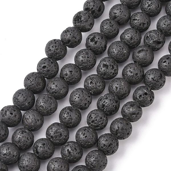 PandaHall Natural Lava Rock Beads Strands, Round, Black, 8mm, Hole: 2mm, about 47pcs/strand, 15 inch Lava Rock Round Black
PandaHall Natural Lava Rock Beads Strands, Round, Black, 8mm, Hole: 2mm, about 47pcs/strand, 15 inch Lava Rock Round Black