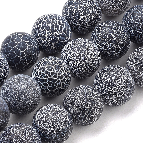 PandaHall Natural Weathered Agate Beads Strands, Frosted, Dyed, Round, Gray, 8mm, Hole: 1mm, about 47pcs/strand, 15.7 inch Weathered Agate...
PandaHall Natural Weathered Agate Beads Strands, Frosted, Dyed, Round, Gray, 8mm, Hole: 1mm, about 47pcs/strand, 15.7 inch Weathered Agate...