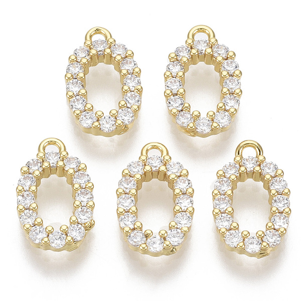PandaHall Brass Micro Pave Cubic Zirconia Charms, Nickel Free, Letter, Clear, Real 18K Gold Plated, Letter.O, 13.5x8.5x2.5mm, Hole: 1.2mm...
PandaHall Brass Micro Pave Cubic Zirconia Charms, Nickel Free, Letter, Clear, Real 18K Gold Plated, Letter.O, 13.5x8.5x2.5mm, Hole: 1.2mm...