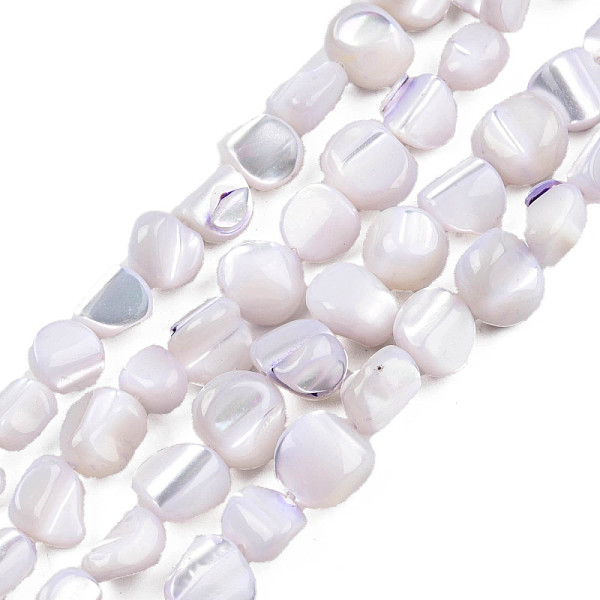 PandaHall Natural Trochid Shell/Trochus Shell Beads Strands, Dyed, Nuggets, Thistle, 7.5~10.5x6.5~9.5x4~9mm, Hole: 0.8mm, about..., Purple
PandaHall Natural Trochid Shell/Trochus Shell Beads Strands, Dyed, Nuggets, Thistle, 7.5~10.5x6.5~9.5x4~9mm, Hole: 0.8mm, about..., Purple
