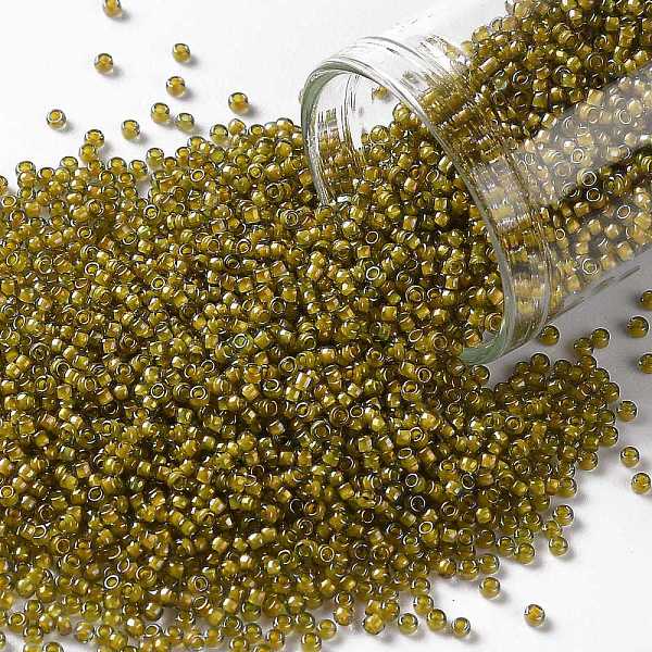 PandaHall TOHO Round Seed Beads, Japanese Seed Beads, (246) Inside Color Luster Black Diamond/Opaque Yellow Lined, 15/0, 1.5mm, Hole: 0.7mm...
PandaHall TOHO Round Seed Beads, Japanese Seed Beads, (246) Inside Color Luster Black Diamond/Opaque Yellow Lined, 15/0, 1.5mm, Hole: 0.7mm...