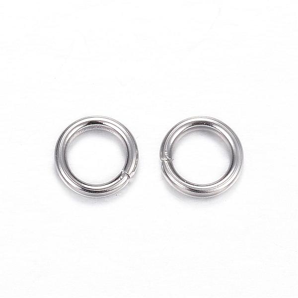 PandaHall 304 Stainless Steel Jump Rings, Open Jump Rings, Stainless Steel Color, 7x1.2mm, Inner Diameter: 4.6mm 304 Stainless Steel
PandaHall 304 Stainless Steel Jump Rings, Open Jump Rings, Stainless Steel Color, 7x1.2mm, Inner Diameter: 4.6mm 304 Stainless Steel