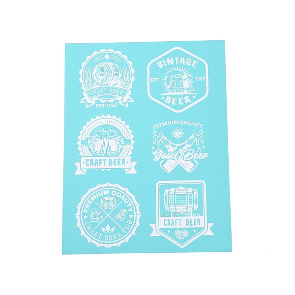 PandaHall Olycraft 2Pcs Self-Adhesive Silk Screen Printing Stencil, for Painting on Wood, DIY Decoration T-Shirt Fabric, Turquoise, Word..., Green
PandaHall Olycraft 2Pcs Self-Adhesive Silk Screen Printing Stencil, for Painting on Wood, DIY Decoration T-Shirt Fabric, Turquoise, Word..., Green