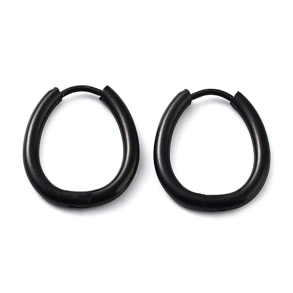 PandaHall Stainless Steel Hoop Earrings, 304 Stainless Steel Needle with 201 Stainless Steel Ring, Teardrop, Black, 20.5x17.5x2.5mm 201...
PandaHall Stainless Steel Hoop Earrings, 304 Stainless Steel Needle with 201 Stainless Steel Ring, Teardrop, Black, 20.5x17.5x2.5mm 201...