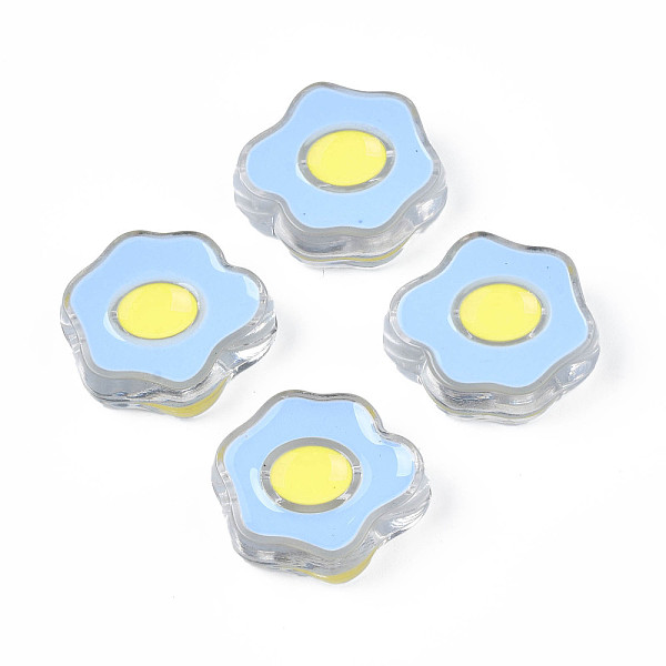 PandaHall Transparent Acrylic Beads, with Enamel, Poached Egg, Light Sky Blue, 22x25x9mm, Hole: 3mm Acrylic Egg
PandaHall Transparent Acrylic Beads, with Enamel, Poached Egg, Light Sky Blue, 22x25x9mm, Hole: 3mm Acrylic Egg