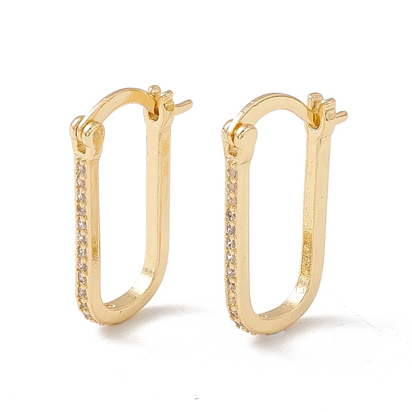 PandaHall Clear Cubic Zirconia Oval Hoop Earrings, Brass Jewelry for Women, Cadmium Free & Lead Free, Real 18K Gold Plated, 23x12x2mm, Pin...
PandaHall Clear Cubic Zirconia Oval Hoop Earrings, Brass Jewelry for Women, Cadmium Free & Lead Free, Real 18K Gold Plated, 23x12x2mm, Pin...