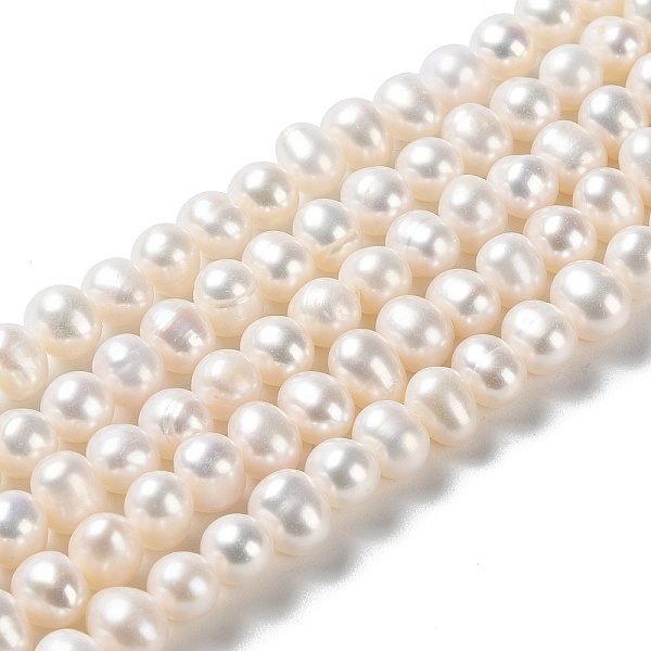 PandaHall Natural Cultured Freshwater Pearl Beads Strands, Potato, Grade 4A, PapayaWhip, 5~8x6~7mm, Hole: 0.5mm, about 61pcs/strand, 14.17..., Orange
PandaHall Natural Cultured Freshwater Pearl Beads Strands, Potato, Grade 4A, PapayaWhip, 5~8x6~7mm, Hole: 0.5mm, about 61pcs/strand, 14.17..., Orange