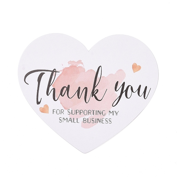 PandaHall Coated Paper Thank You Greeting Card, Heart with Word Thank You Pattern, for Thanksgiving Day, White, 60x70x0.1mm, 30pcs/bag Paper...
PandaHall Coated Paper Thank You Greeting Card, Heart with Word Thank You Pattern, for Thanksgiving Day, White, 60x70x0.1mm, 30pcs/bag Paper...
