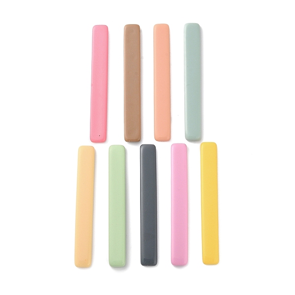 PandaHall Opaque Resin Cabochons, Rectangle, Mixed Color, 669x9x4mm Resin Rectangle Multicolor
PandaHall Opaque Resin Cabochons, Rectangle, Mixed Color, 669x9x4mm Resin Rectangle Multicolor