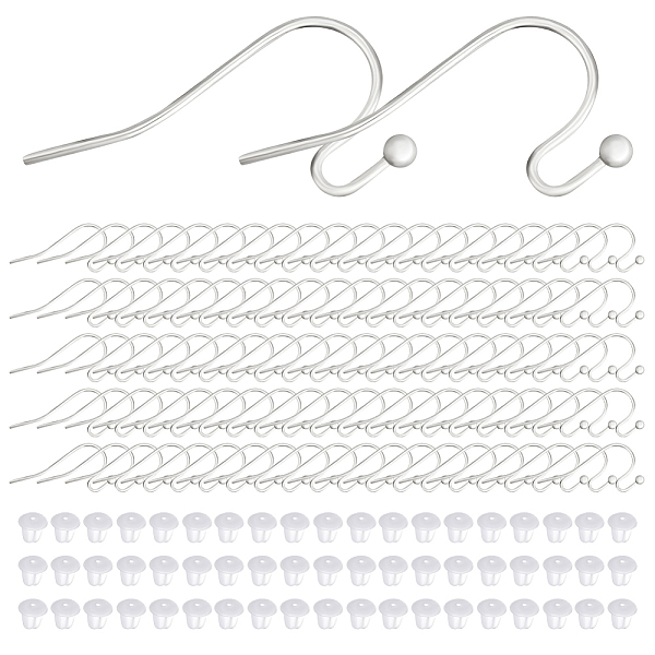 PandaHall Beebeecraft 300Pcs 304 Stainless Steel Earring Hooks, Shepherd's Hook Ear Wire, with 300Pcs Plastic Ear Nuts, Stainless Steel...
PandaHall Beebeecraft 300Pcs 304 Stainless Steel Earring Hooks, Shepherd's Hook Ear Wire, with 300Pcs Plastic Ear Nuts, Stainless Steel...