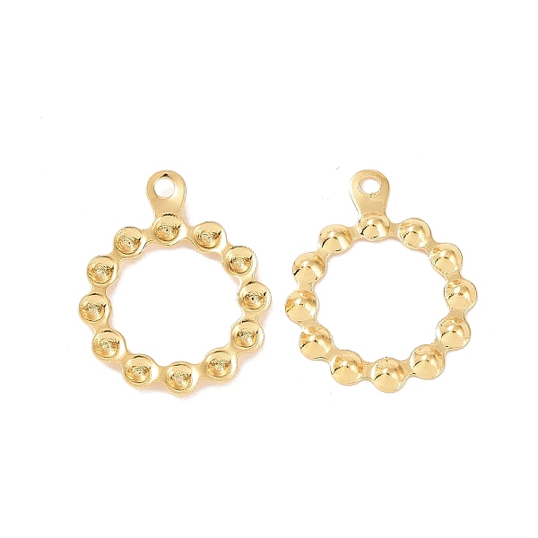 PandaHall Ion Plating(IP) 304 Stainless Steel Pendant Rhinestone Settings, Round Ring Charms, Golden, Fit For 1mm Rhinestone, 15x12x1mm...
PandaHall Ion Plating(IP) 304 Stainless Steel Pendant Rhinestone Settings, Round Ring Charms, Golden, Fit For 1mm Rhinestone, 15x12x1mm...