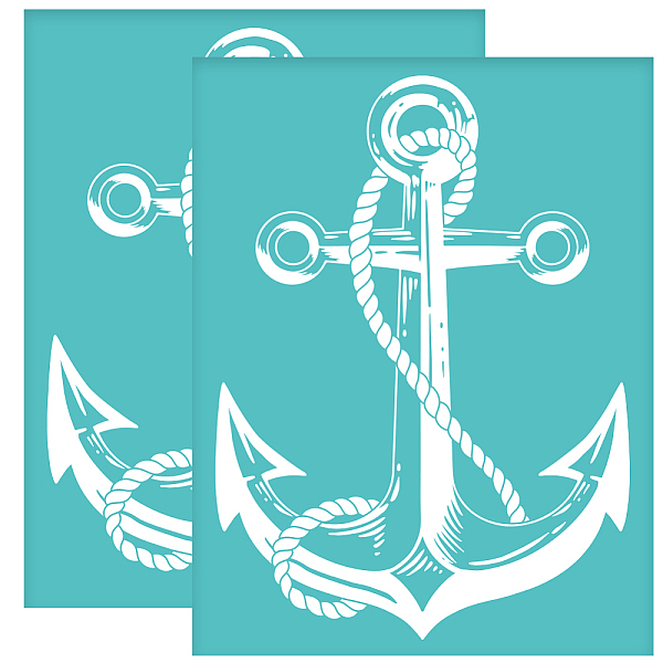 PandaHall OLYCRAFT 2Pcs 8.6×11 Inch Self-Adhesive Silk Screen Printing Stencil Anchor Pattern Mesh Transfers Stencil Boat Anchor Silk Screen...
PandaHall OLYCRAFT 2Pcs 8.6×11 Inch Self-Adhesive Silk Screen Printing Stencil Anchor Pattern Mesh Transfers Stencil Boat Anchor Silk Screen...