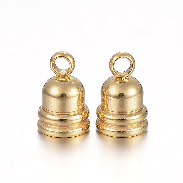 PandaHall Ion Plating(IP) 304 Stainless Steel Cord Ends, End Caps, Column, Golden, 7.5x5mm, Hole: 1mm, 3mm inner diameter 304 Stainless...
PandaHall Ion Plating(IP) 304 Stainless Steel Cord Ends, End Caps, Column, Golden, 7.5x5mm, Hole: 1mm, 3mm inner diameter 304 Stainless...