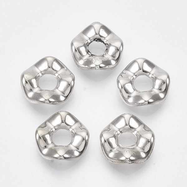 PandaHall CCB Plastic Beads, Ring, Platinum, 13x13x3mm, Hole: 4.5mm, about 1740pcs/500g Plastic Ring
PandaHall CCB Plastic Beads, Ring, Platinum, 13x13x3mm, Hole: 4.5mm, about 1740pcs/500g Plastic Ring